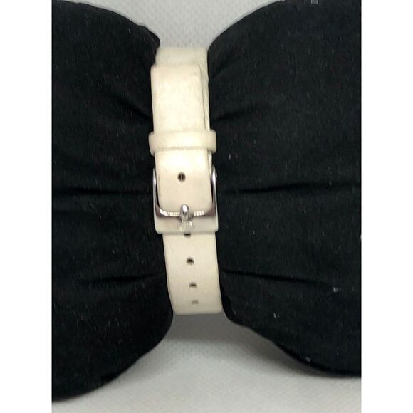 green Lo23SSLW Womens White Leather Analog Mother Of Pearl Dial Wrist Watch HG91 - Picture 4 of 9